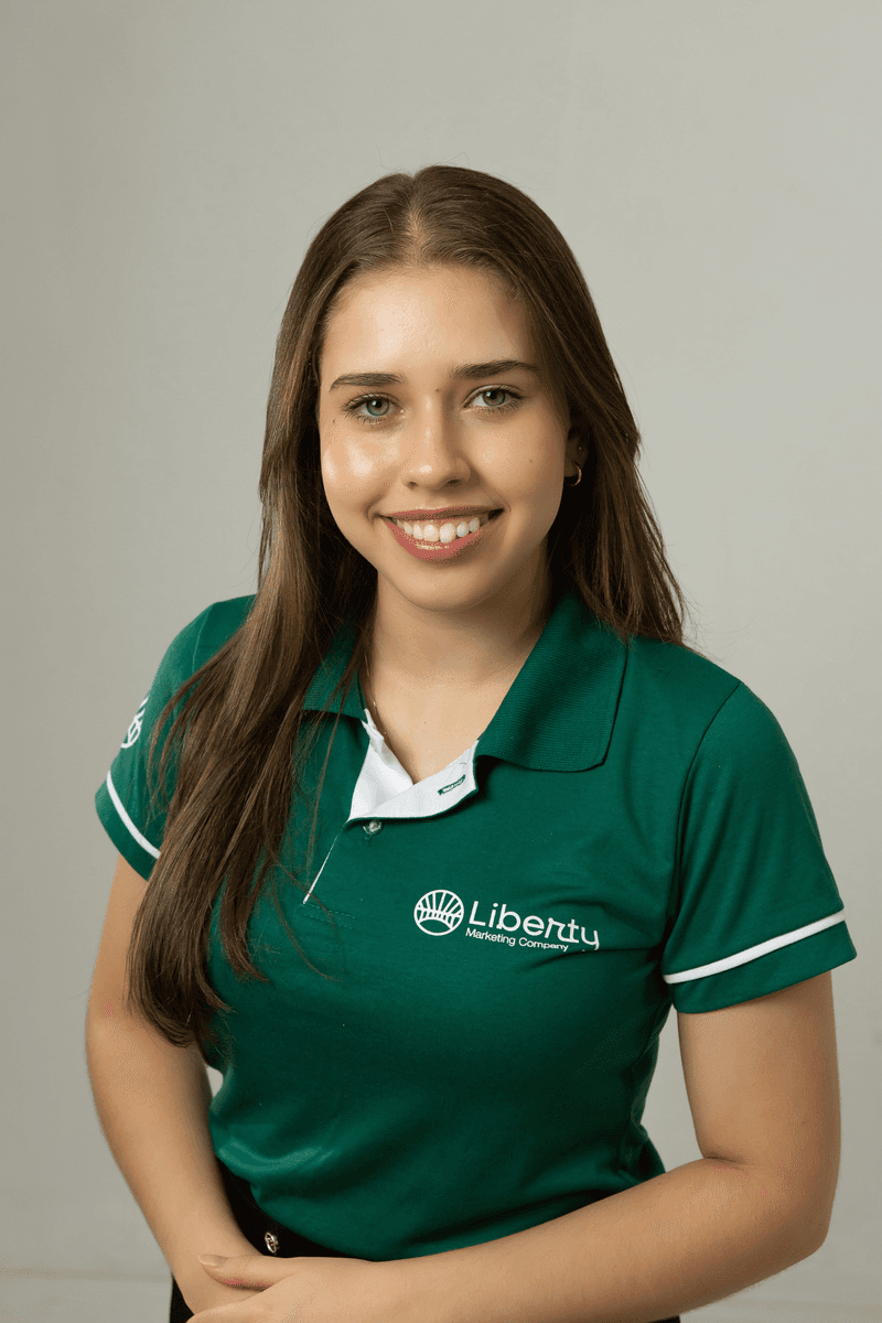 Retrato de Julia Moreira, do time da Liberty